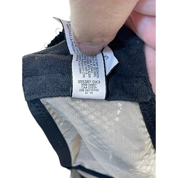 Victorias Secret Dream Angels Padded Demi Bra Long Line Black Lace Mesh 32D - Picture 5 of 7